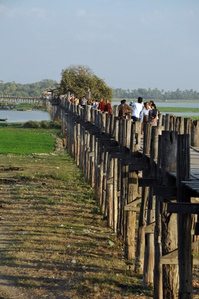 Amarapura Teak Bridge, Myanmar