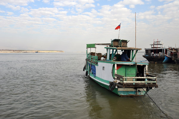 Irrawaddy River - 2170km long, also spelled Ayeyarwady