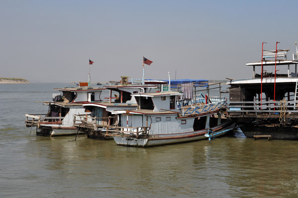 Riverboats on the Mandalay Waterfront
