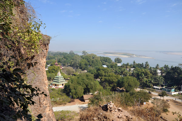Great view of Mingun and the Irrawaddy River make the climb worthwhile
