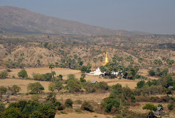 Myatheindan Pagoda northwest of Mingun Paya