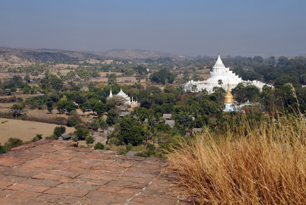 Northwest corner of Mingun Paya