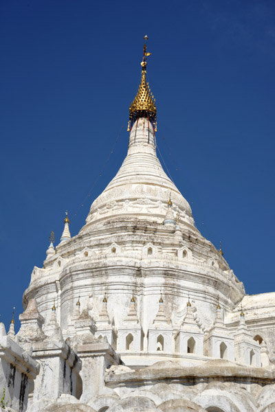 The stupa represents Mt. Meru