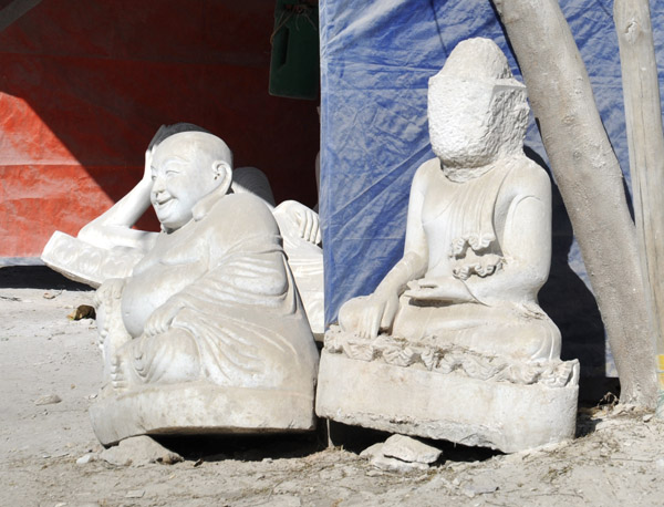 Stone carvers district, Mandalay