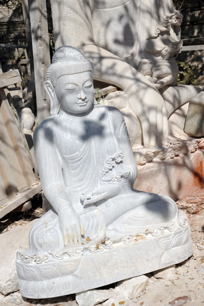 Stone carvers district, Mandalay