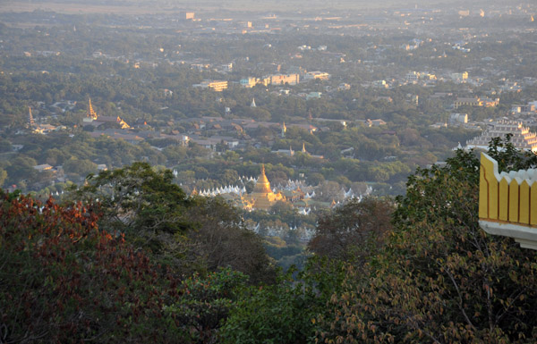View of Kuthodaw Paya (Biggest Book) from Mandalay Hill