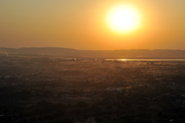 Sunset from Mandalay Hill