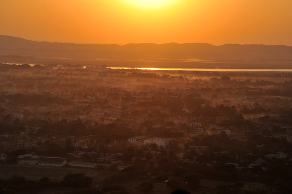 Sunset, Mandalay Hill