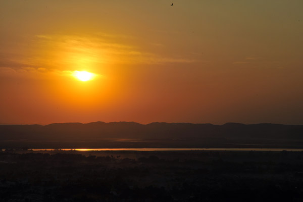 Sunset from Mandalay Hill