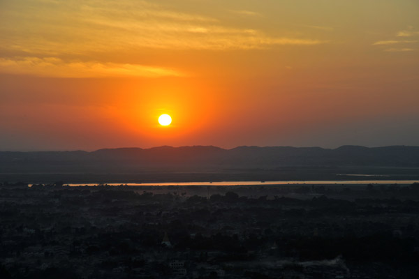Mandalay Hill sunset