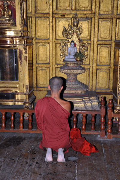 Monk at the Golden Palace Monastery