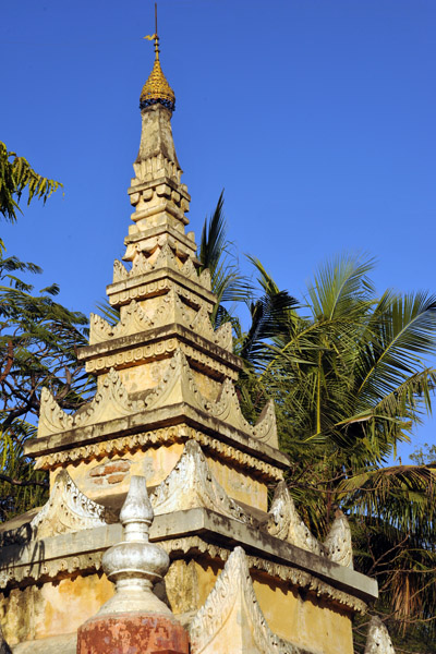 Stone gate tower of the Golden Palace Monastery