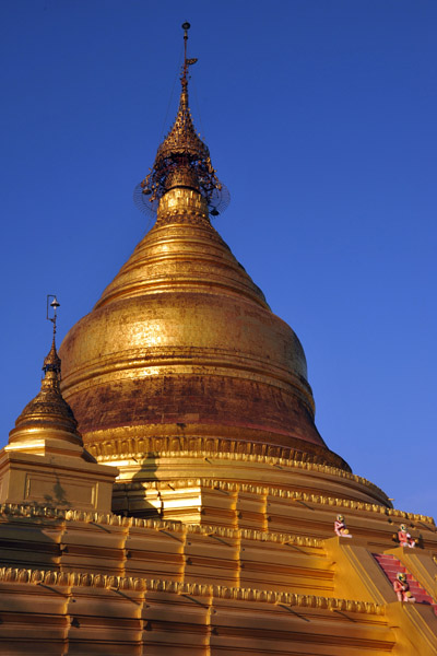 Golden stupa of Kuthodaw Paya, Mandalay