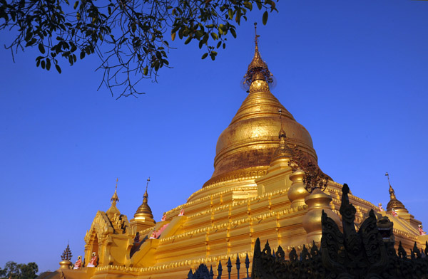 Golden stupa of Kuthodaw Paya, Mandalay