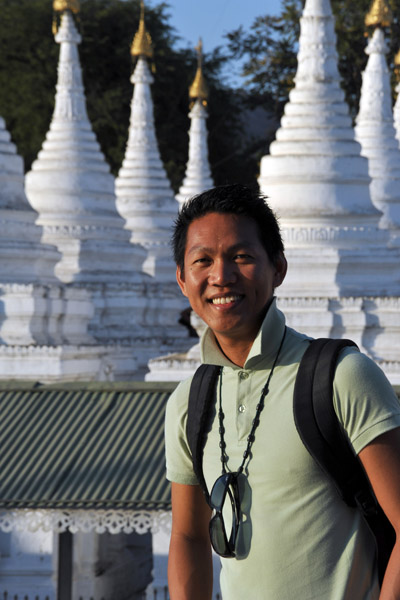 Dennis at Sandamani Paya, Mandalay