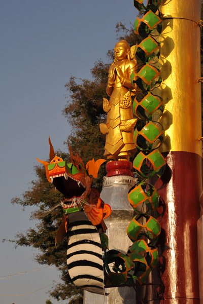 Festival dragon, Shwezigon Paya