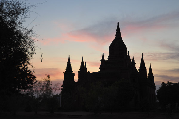 Dusk at Bagan