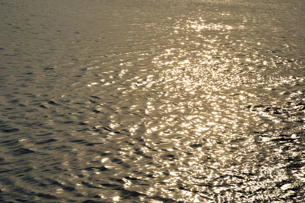 Late afternoon sun on the Irrawaddy River