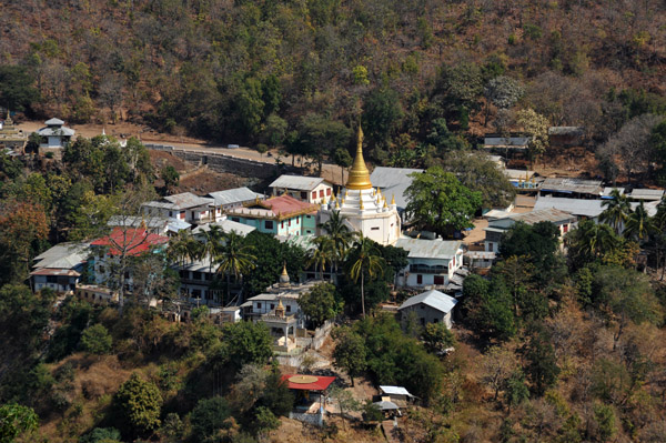 Village monastery at Mt. Popa