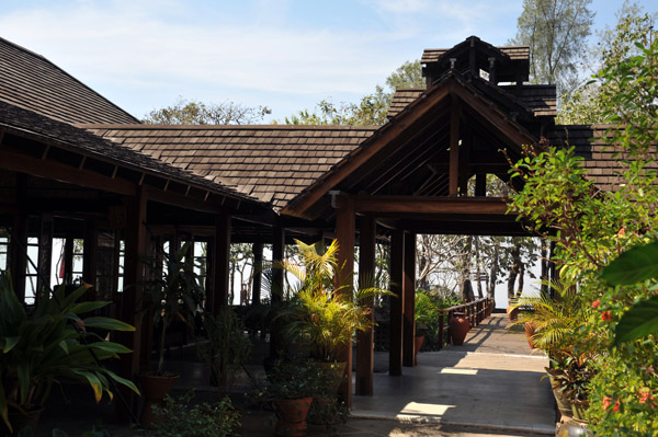 Dining pavilion, Popa Mountain Resort