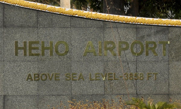 Heho Airport - 3858 ft MSL