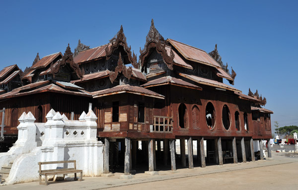 Wooden ordination hall, Shwe Yan Pyay monastery, Nyaungshwe