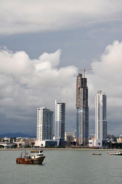 Towers along Av. Balboa, Panama City