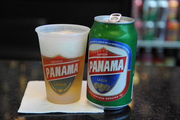 Panama Beer at Tocumen Airport