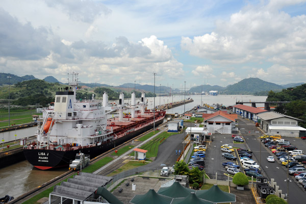 Miraflores Locks of the Panama Canal