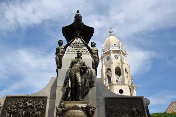 Bolivar held the Congress of Panama in 1826 to forge a common front of the former colonies towards Spain 