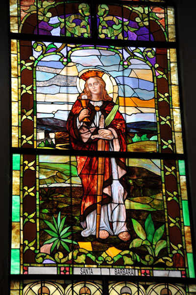 Panama Cathedral - stained glass, Santa Barbara