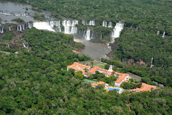 Hotel das Cataratass with Iguau Falls, Brazil
