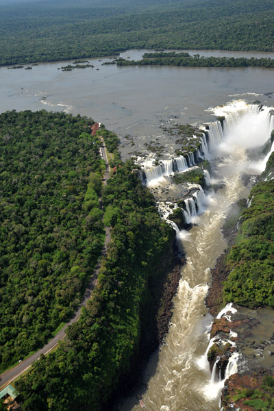 Iguau Falls aerial