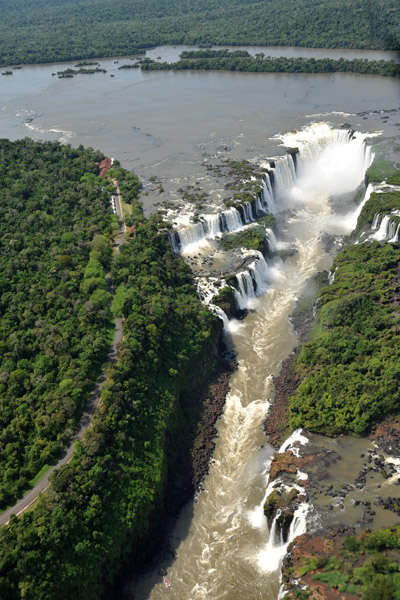 Iguassu Falls aerial