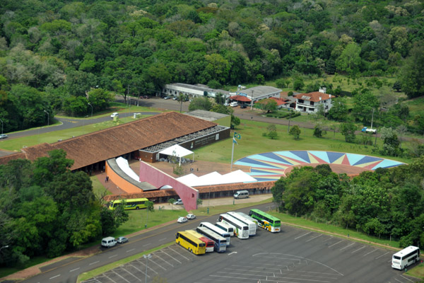 Parque Nacional do Iguau Visitors Center - aerial