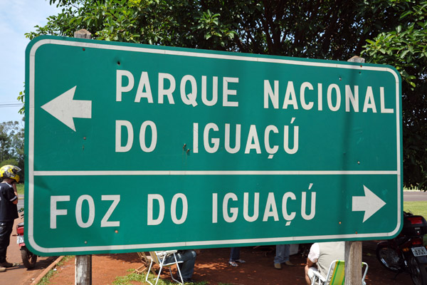 Parque Nacional do Iguau - Foz do Iguau is the nearby city