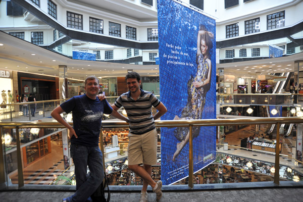 Me and Dennis at Diamond Mall, Belo Horizonte