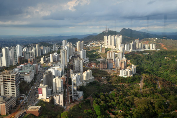 The view from Torre Alta Vila, Belo Horizonte