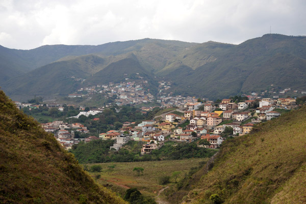 Ouro Preto comes into sight