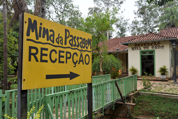 Minas da Passagem - a gold mine near Mariana open for tours since 1976