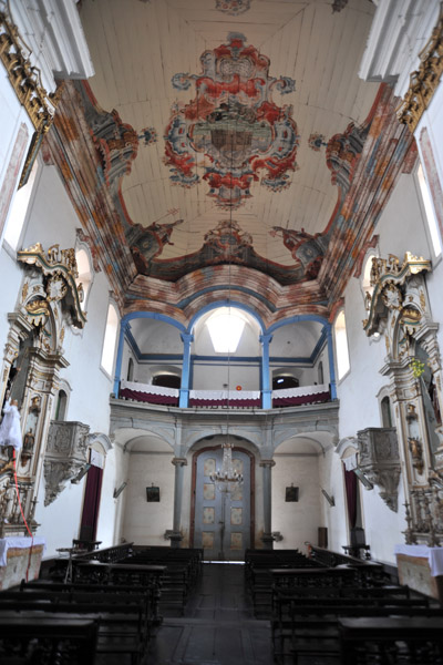 Looking back to the rear of the Church