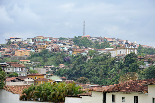 The hill overlooking Praa Minas Gerais, Mariana