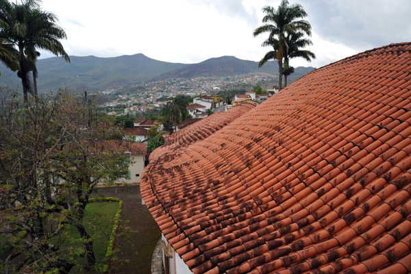 Irregular roof of Igreja de So Pedro dos Clrigos, Mariana