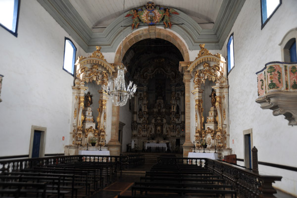 Interior - Igreja de Nossa Senhora do Rosrio, Mariana
