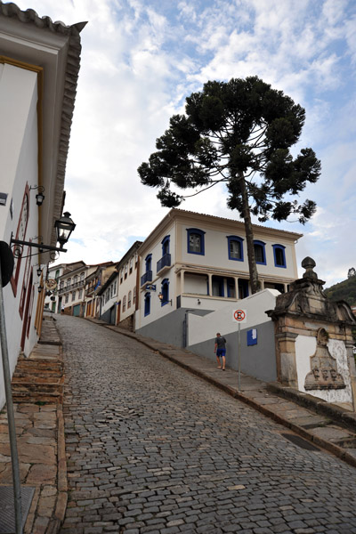 Be ready for steep climbs in Ouro Preto!