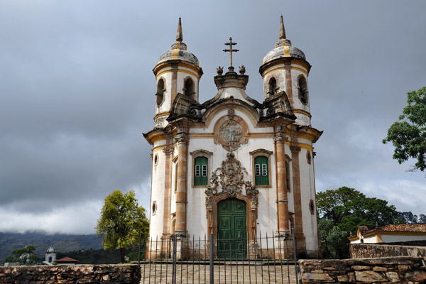 Igreja de So Francisco de Assis is called the masterpiece of Aleijadinho