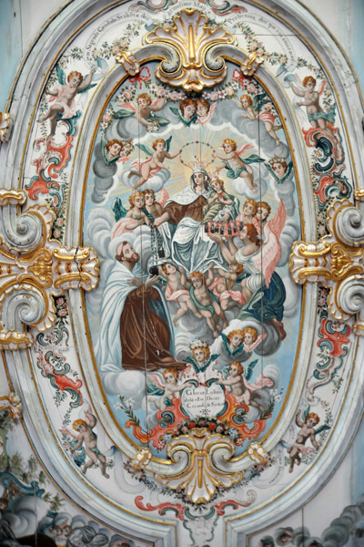 Ceiling painting - Igreja Nossa Senhora do Carmo