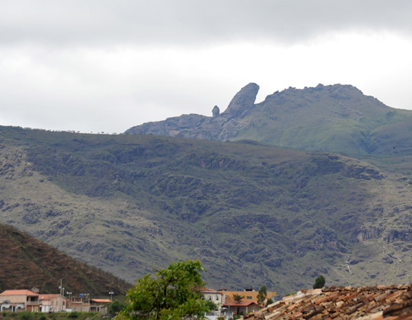 Pico do Itacolomi, a distinctive rock overlooking Ouro Preto