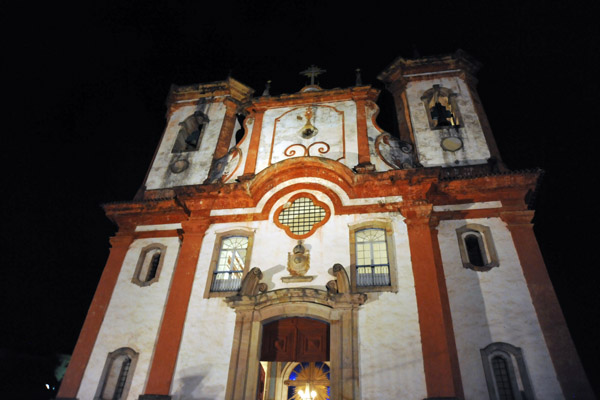Igreja Matriz de Nossa Senhora da Conceio, Ouro Preto at night