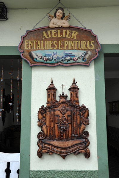 Atelier Entalhes e Pinturas, Rua Bernardo de Vasconcelos, Ouro Preto
